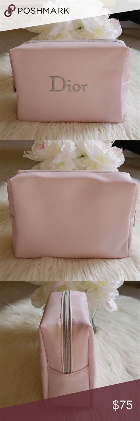 dior makeup bag free gift|dior makeup pouch complimentary.